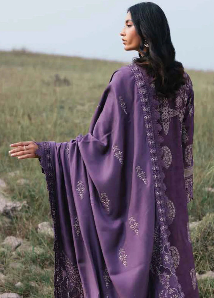 Maya by Nureh Embroidered Khaddar Suit Unstitched 3 Piece NU24MW NW-96 - Winter Collection