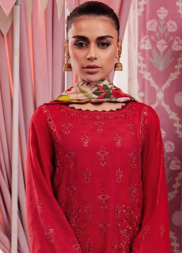 Maya by Nureh Embroidered Lawn Suits Unstitched 3 Piece NU24MJ NS-113 - Summer Collection