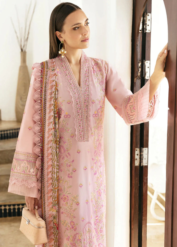 Mayal By Kanwal Malik Embroidered Lawn Suit Unstitched 3 Piece KM24L Raham - Summer Collection