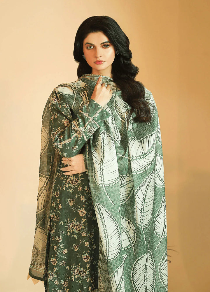 Meadow Freesia by Ziara Printed Cotton Suits Unstitched 3 Piece ZI24MF Anika - Casual Collection