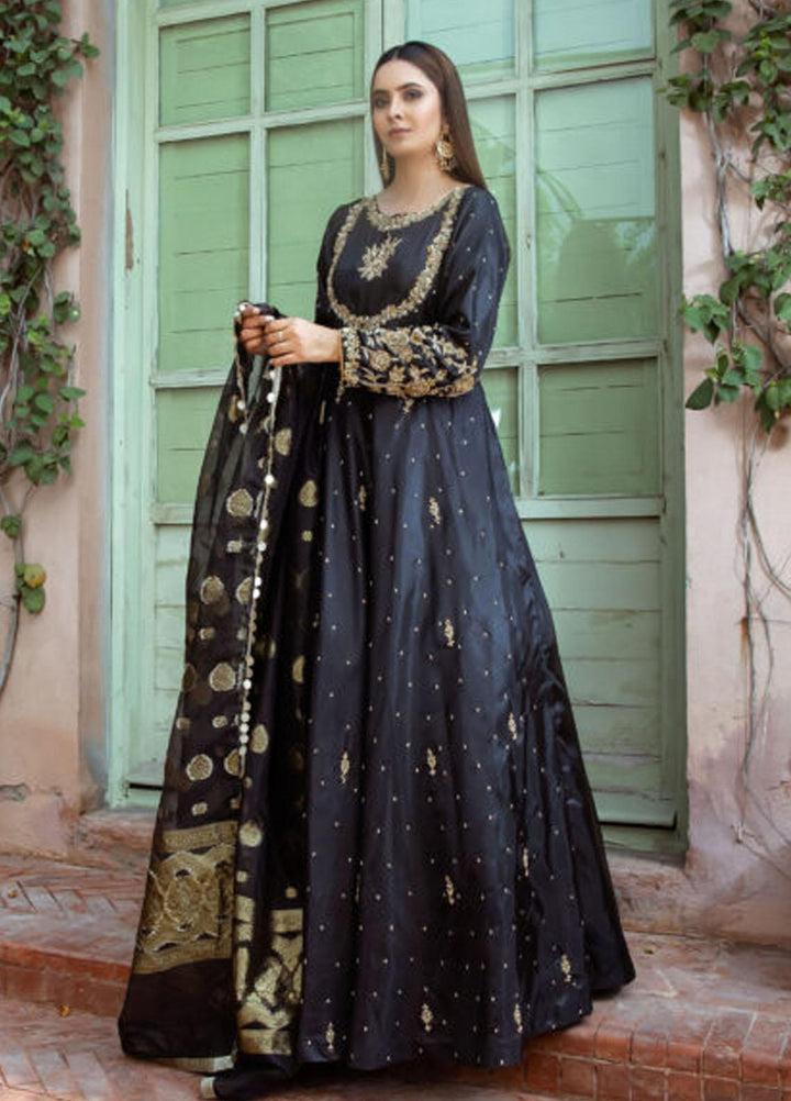 Meerab Shahid Pret  Raw Silk Frock MS22PSH SB 21001