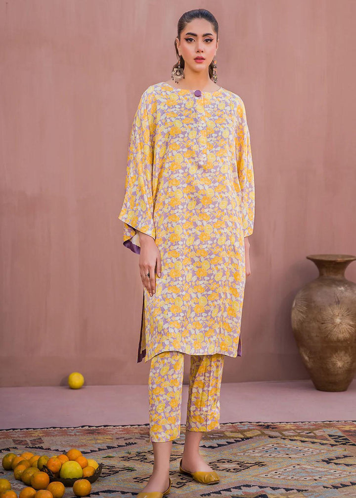 Meerak Printed Linen Suits Unstitched 2 Piece MRK23CW Glint - Winter Collection