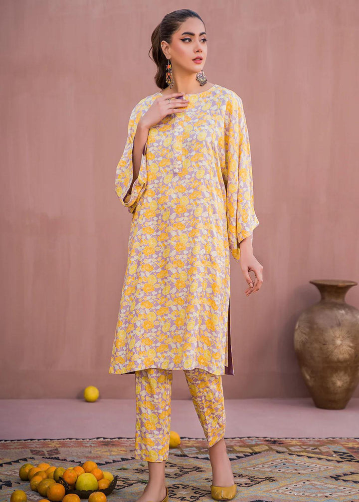 Meerak Printed Linen Suits Unstitched 2 Piece MRK23CW Glint - Winter Collection