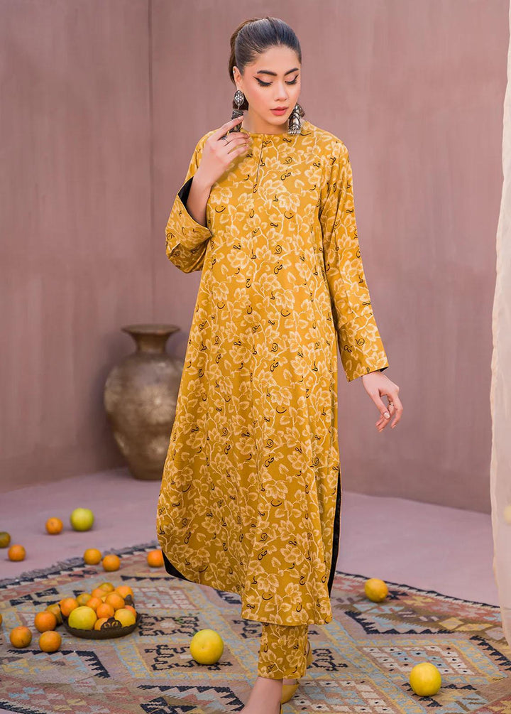 Meerak Printed Linen Suits Unstitched 2 Piece MRK23CW Sair - Winter Collection