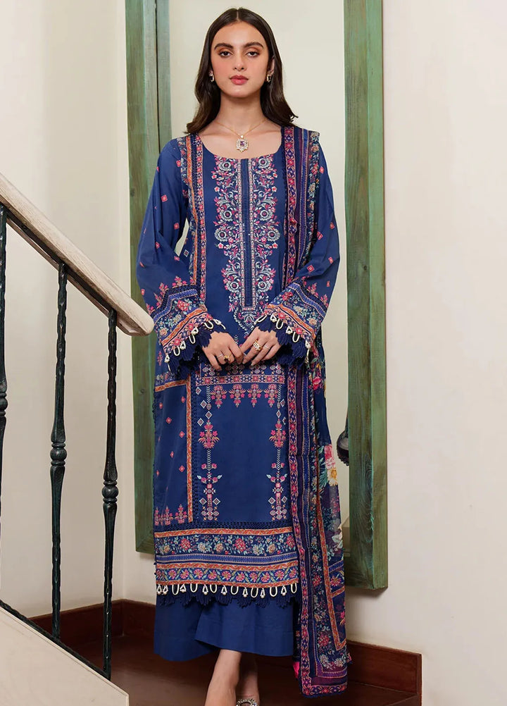 Meerak Embroidered  Suits Unstitched 3 Piece MRK24S Reign - Summer Collection