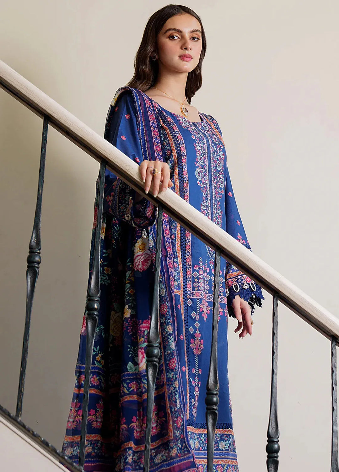 Meerak Embroidered  Suits Unstitched 3 Piece MRK24S Reign - Summer Collection