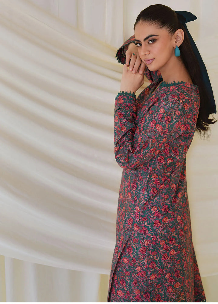 Meerak Pret Printed  2 Piece Suit D-20 MK