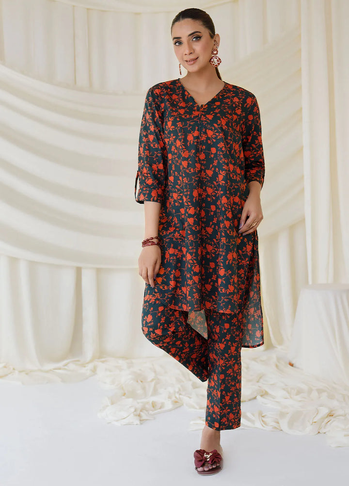 Meerak Pret Printed  2 Piece Suit D-22 MK