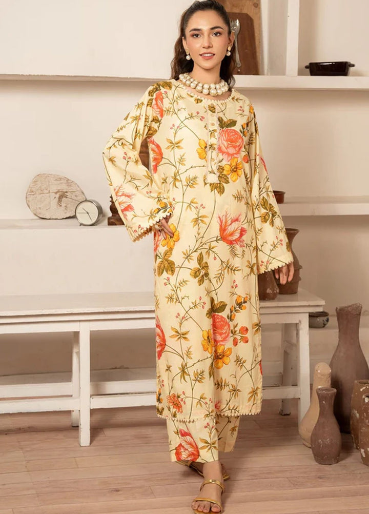 Meerak Pret Printed Lawn 2 Piece Suit GF-20