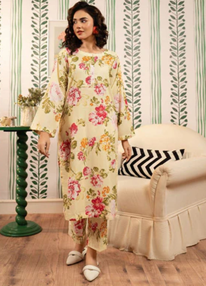 Meerak Pret Printed Lawn 2 Piece Suit SF-13