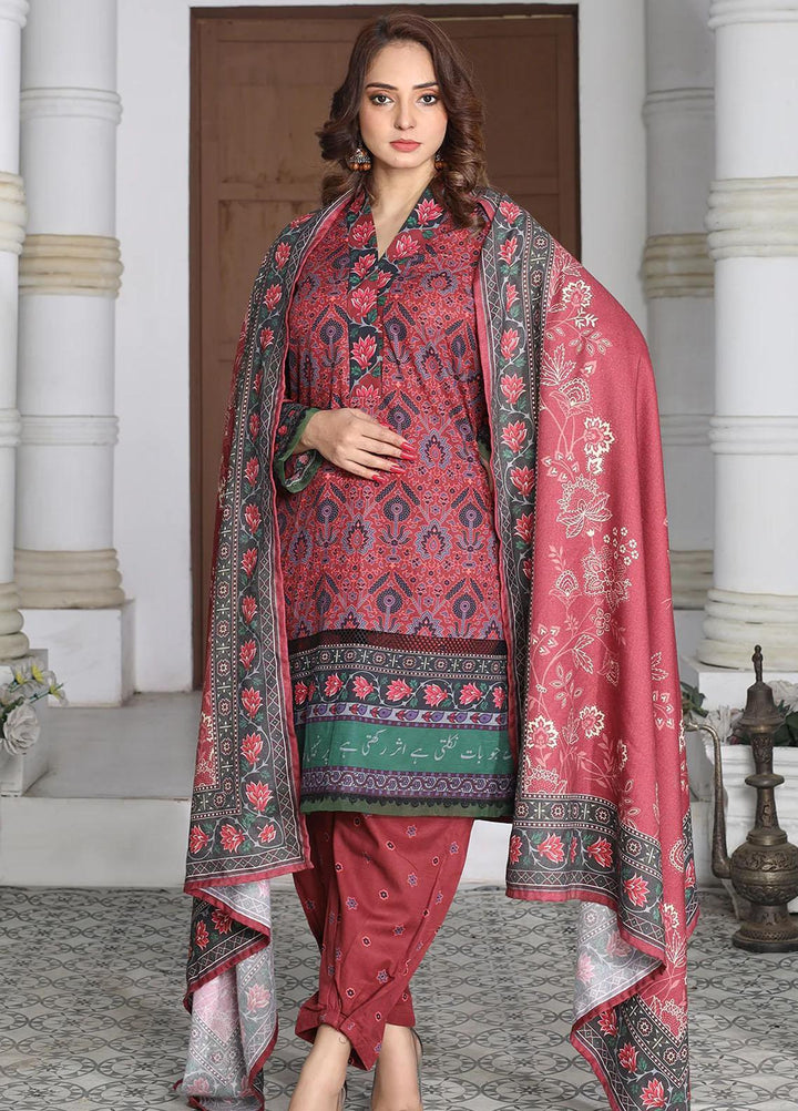 Meerak Printed Linen Suits Unstitched 3 Piece MRK24RZ Naghma - Formal Collection