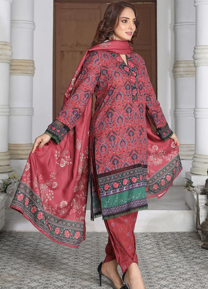 Meerak Printed Linen Suits Unstitched 3 Piece MRK24RZ Naghma - Formal Collection