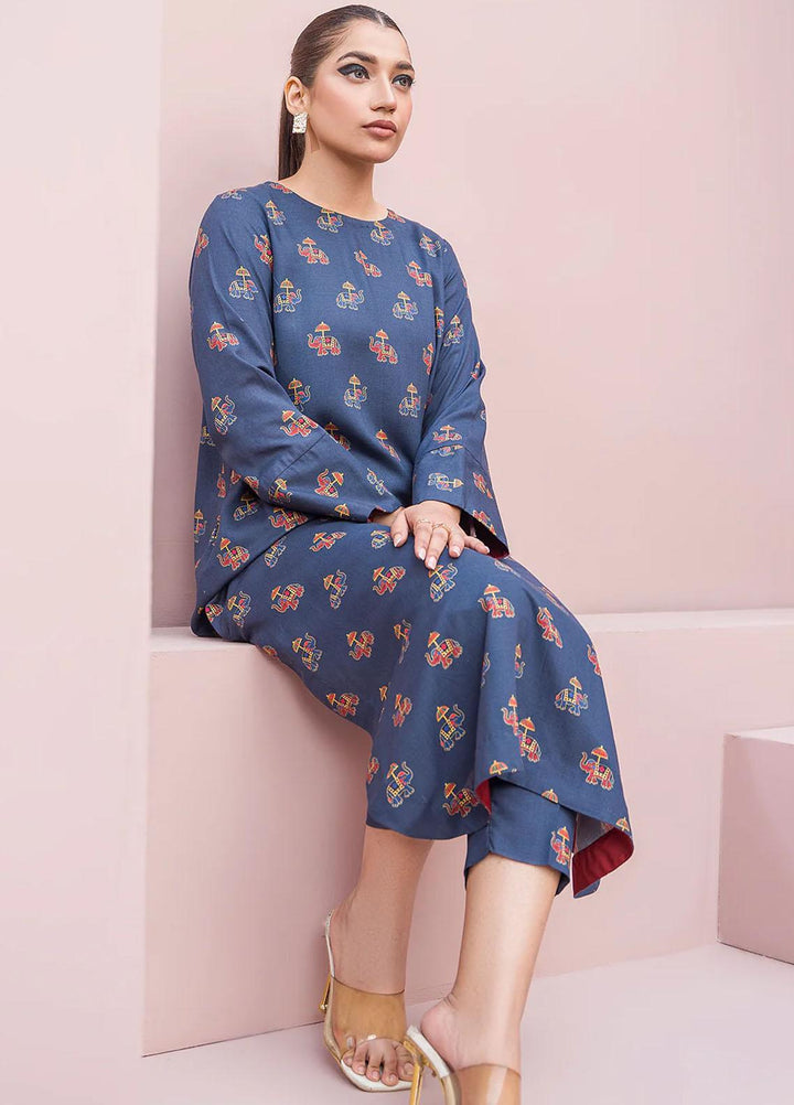Meerak Printed Cambric Suits Unstitched 2 Piece MRK23SW Arya - Winter Collection
