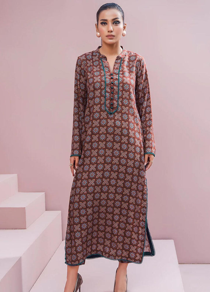 Meerak Printed Cambric Suits Unstitched 2 Piece MRK23SW Kacho - Winter Collection