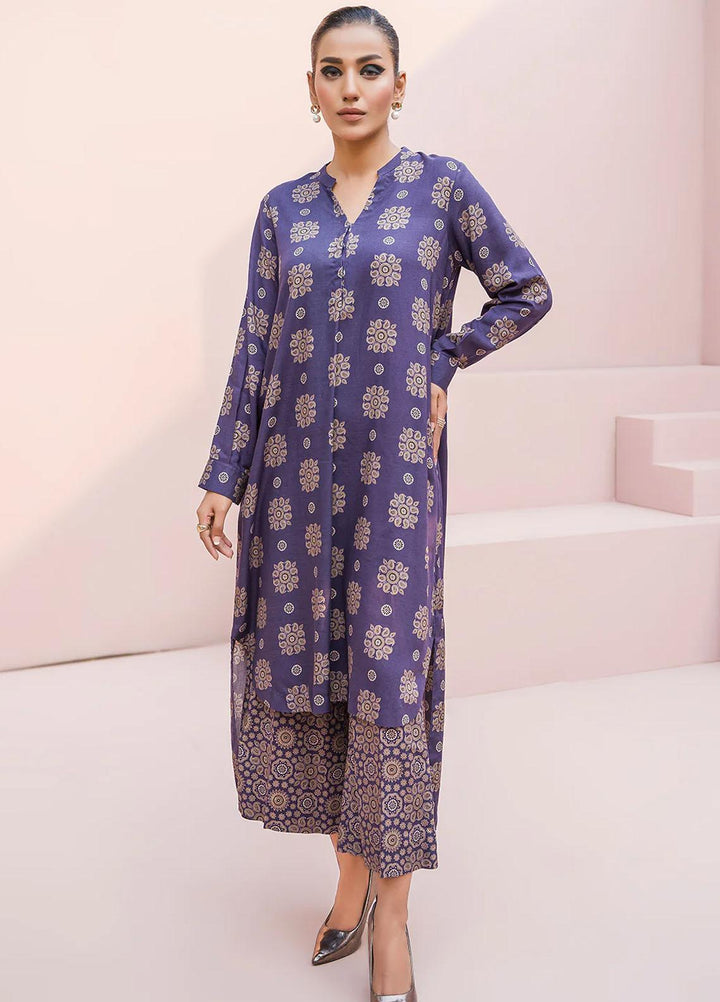 Meerak Printed Cambric Suits Unstitched 2 Piece MRK23SW Kashya - Winter Collection