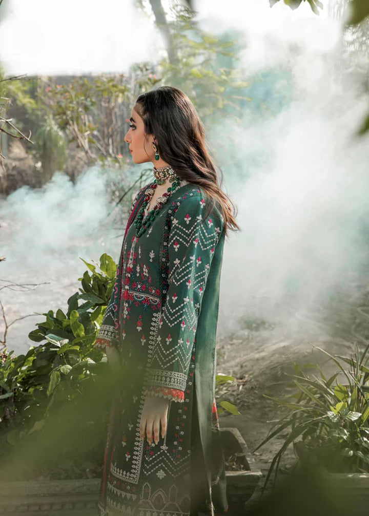 Meeras by Florent Embroidered Khaddar Suits Unstitched 3 Piece FL22M FL 3A - Winter Collection