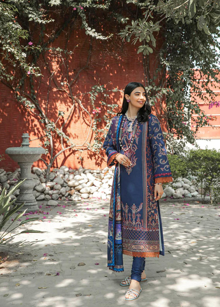 Meeras by Florent Embroidered Khaddar Suits Unstitched 3 Piece FL22M FL 4A - Winter Collection