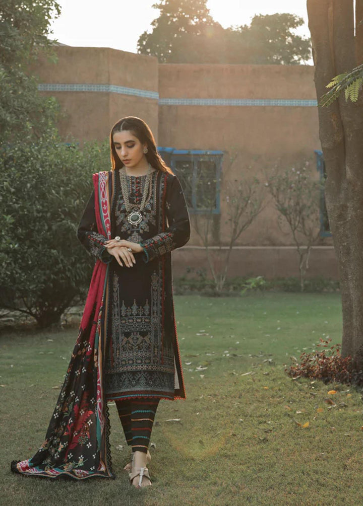 Meeras by Florent Embroidered Khaddar Suits Unstitched 3 Piece FL22M FL 6B - Winter Collection