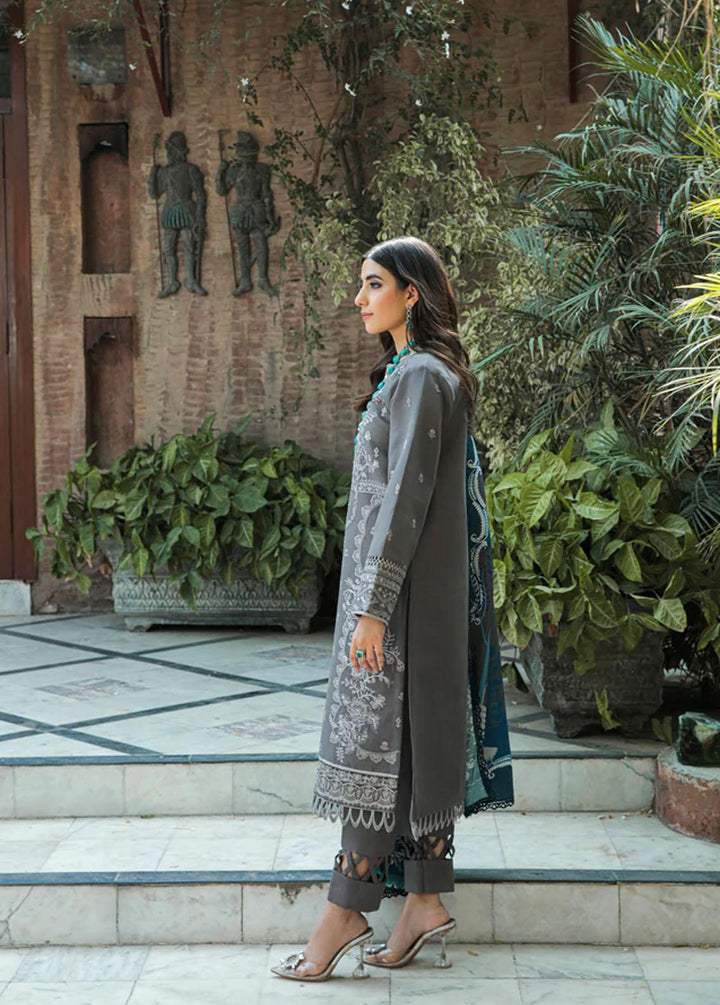 Meeras by Florent Embroidered Khaddar Suits Unstitched 3 Piece FL22M FL 7B - Winter Collection