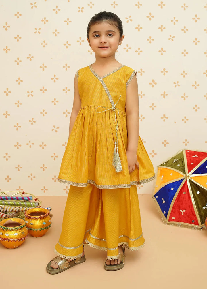 Meethi Eid by Modest Pret Gharara Cotton 3 Piece Suit 9200