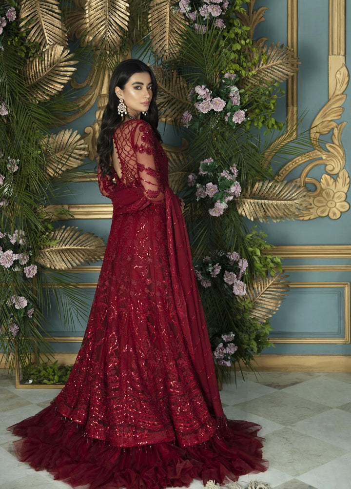 Serene by Mehak Yaqoob Embroidered Net Suits Unstitched 3 Piece MY22SW 02-Flavia - Wedding Collection