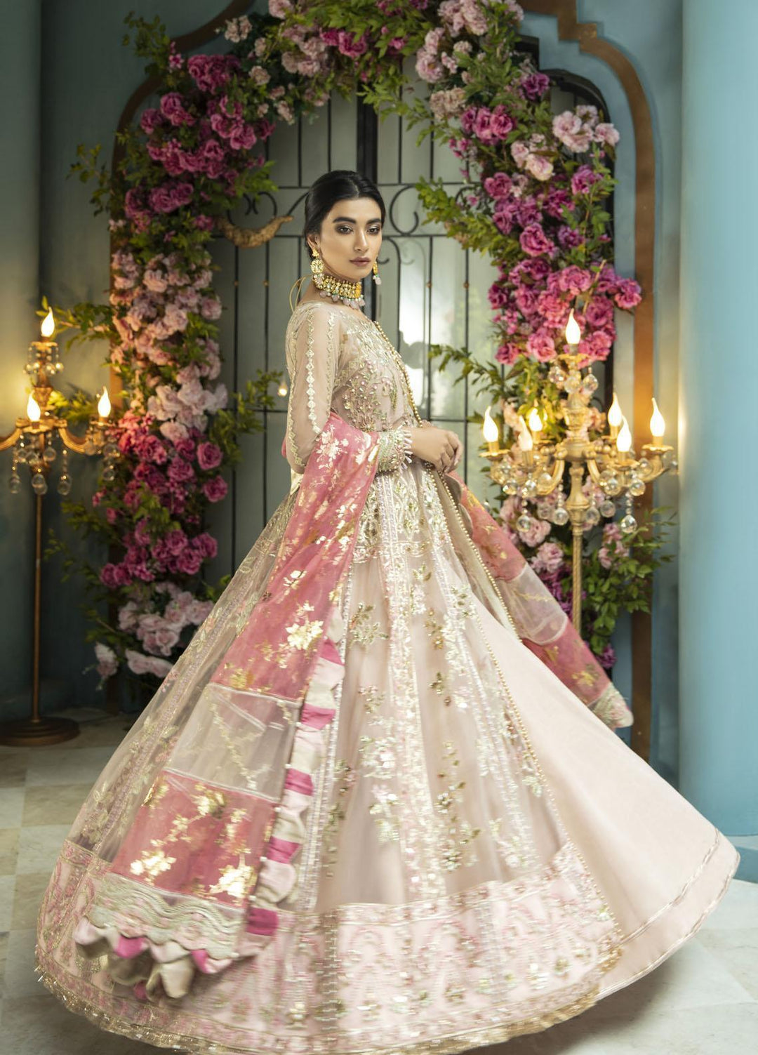 Serene by Mehak Yaqoob Embroidered Net Suits Unstitched 3 Piece MY22SW 05-Mavis - Wedding Collection