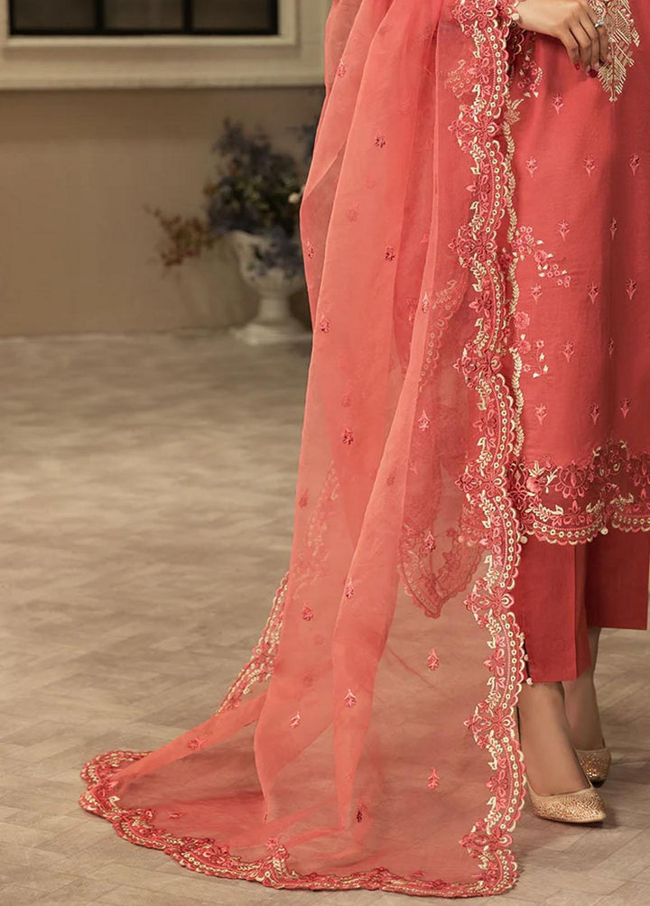 Meher-un-Nissa By Elegance Embroidered Lawn Suits Unstitched 3 Piece ELG233M MN-80 Rene - Luxury Collection