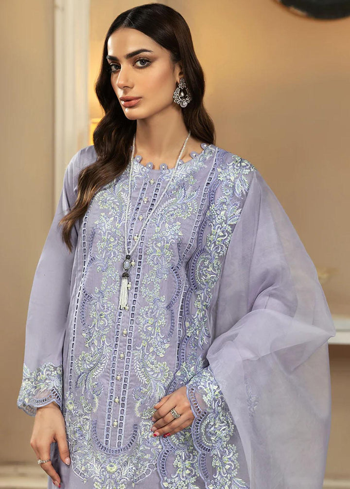 Meher-un-Nissa By Elegance Embroidered Lawn Suits Unstitched 3 Piece ELG233M MN-86 Celia - Luxury Collection