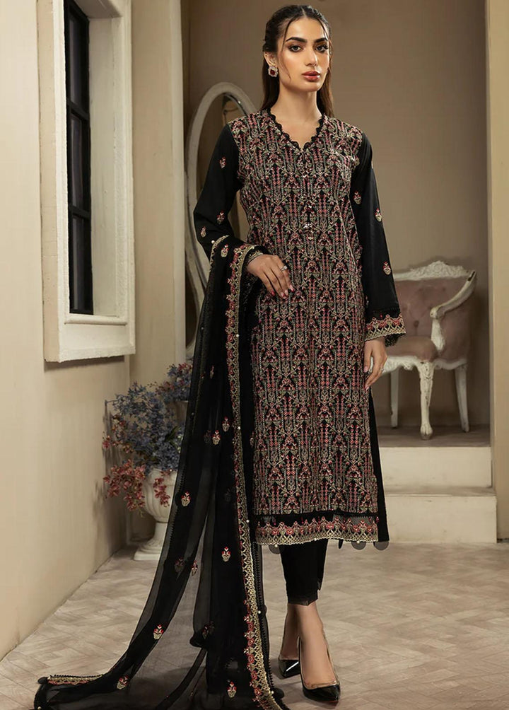 Meher-un-Nissa By Elegance Embroidered Lawn Suits Unstitched 3 Piece ELG233M MN-87 AVA - Luxury Collection