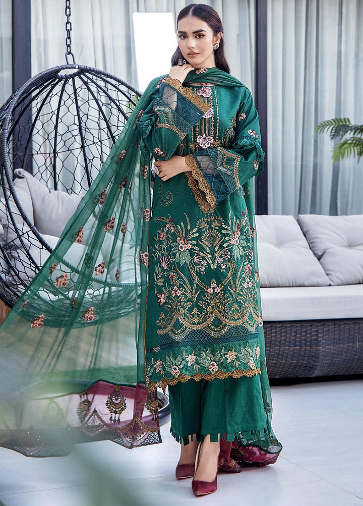 Meherma By Panache Embroidered Lawn Suits Unstitched 3 Piece PCH23MH D-05 - Eid Collection