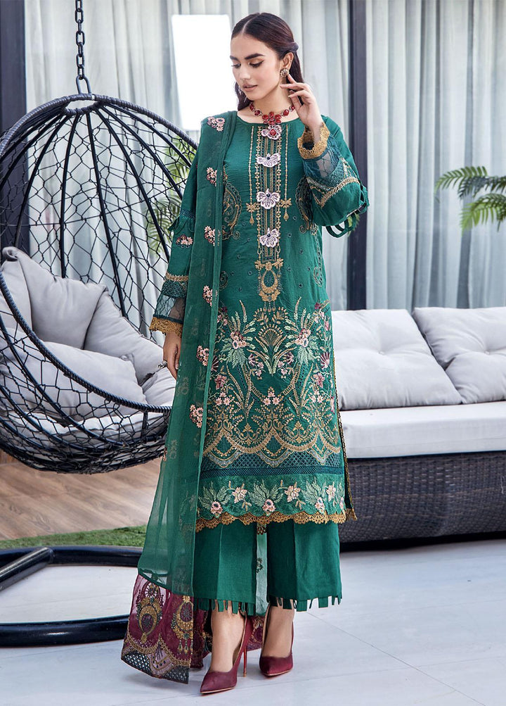 Meherma By Panache Embroidered Lawn Suits Unstitched 3 Piece PCH23MH D-05 - Eid Collection