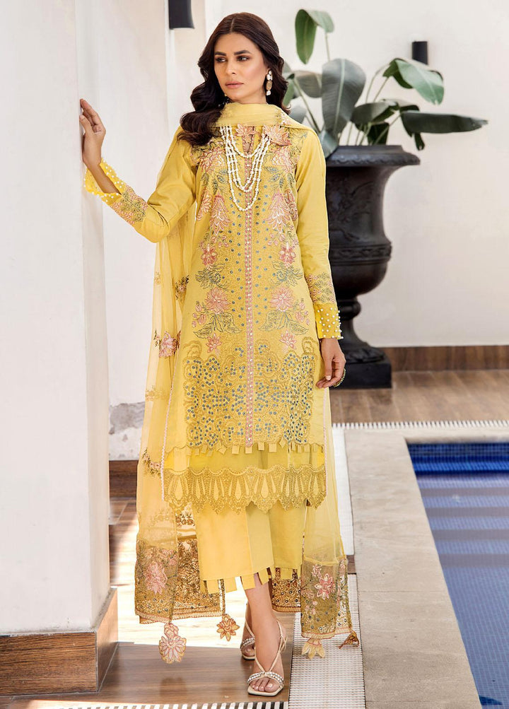 Meherma By Panache Embroidered Lawn Suits Unstitched 3 Piece PCH23MH D-06 - Eid Collection
