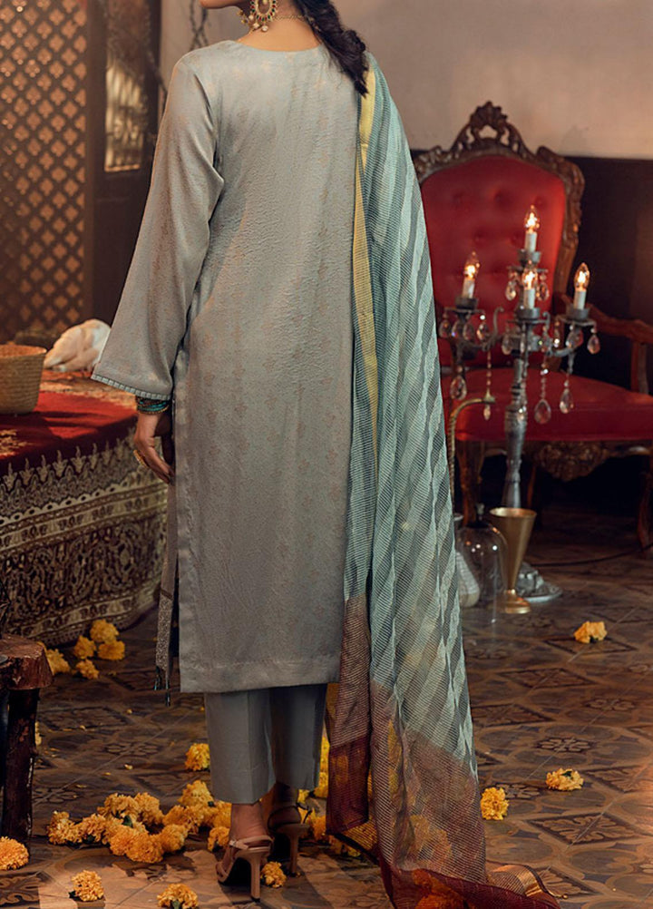 Mehr-e-Gul by Salitex Embroidered Banarsi Suits Unstitched 3 Piece SL21MG WK-00878 - Winter Collection