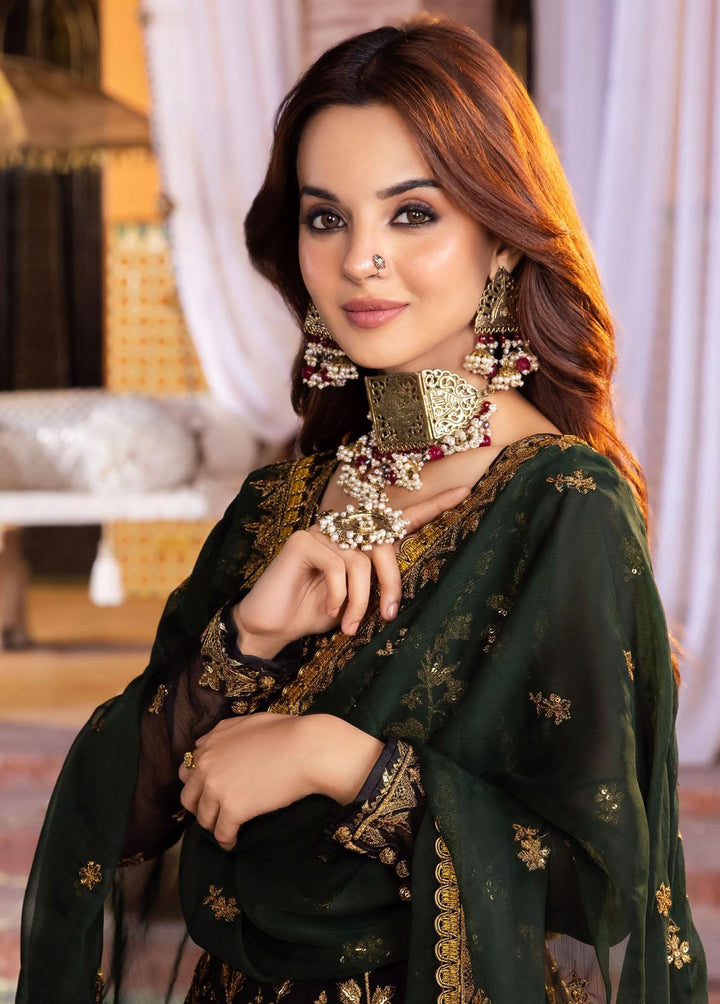 Mehr-o-Maah by Asim Jofa Embroidered Suits Unstitched 3 Piece AJ23MM AJM-01 - Luxury Festive Collection