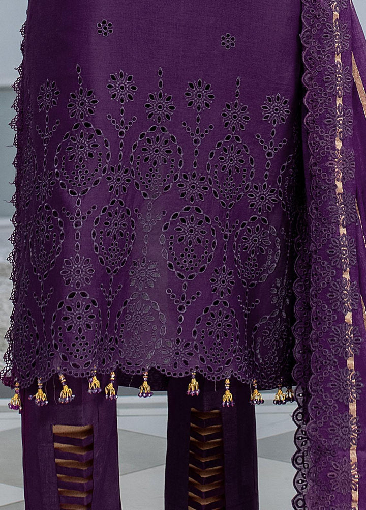 Mehru By Mahnur Embroidered Chikankari Lawn Suits Unstitched 3 Piece MN23MH D-09 - Eid Collection