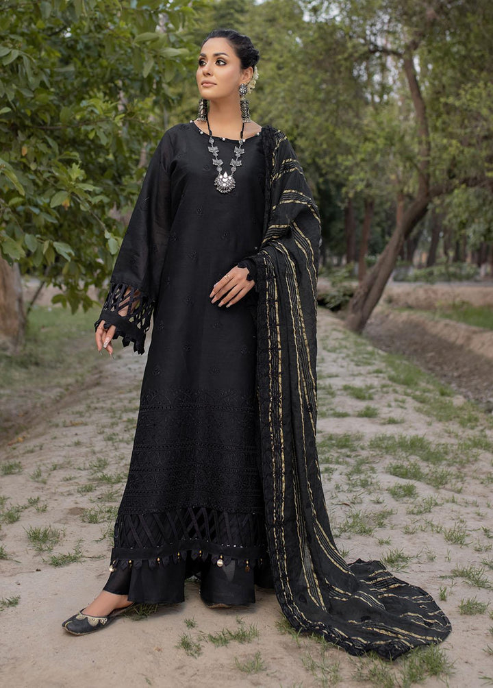 Mehru By Mahnur Embroidered Lawn Suits Unstitched 3 Piece MN23CK MEE-10 - Luxury Collection