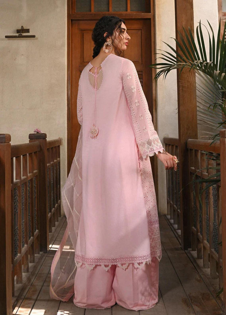 Menakumare By Aabyaan Embroidered Schiffli Suits Unstitched 3 Piece ABY23M AE-01 Zareena - Eid Collection