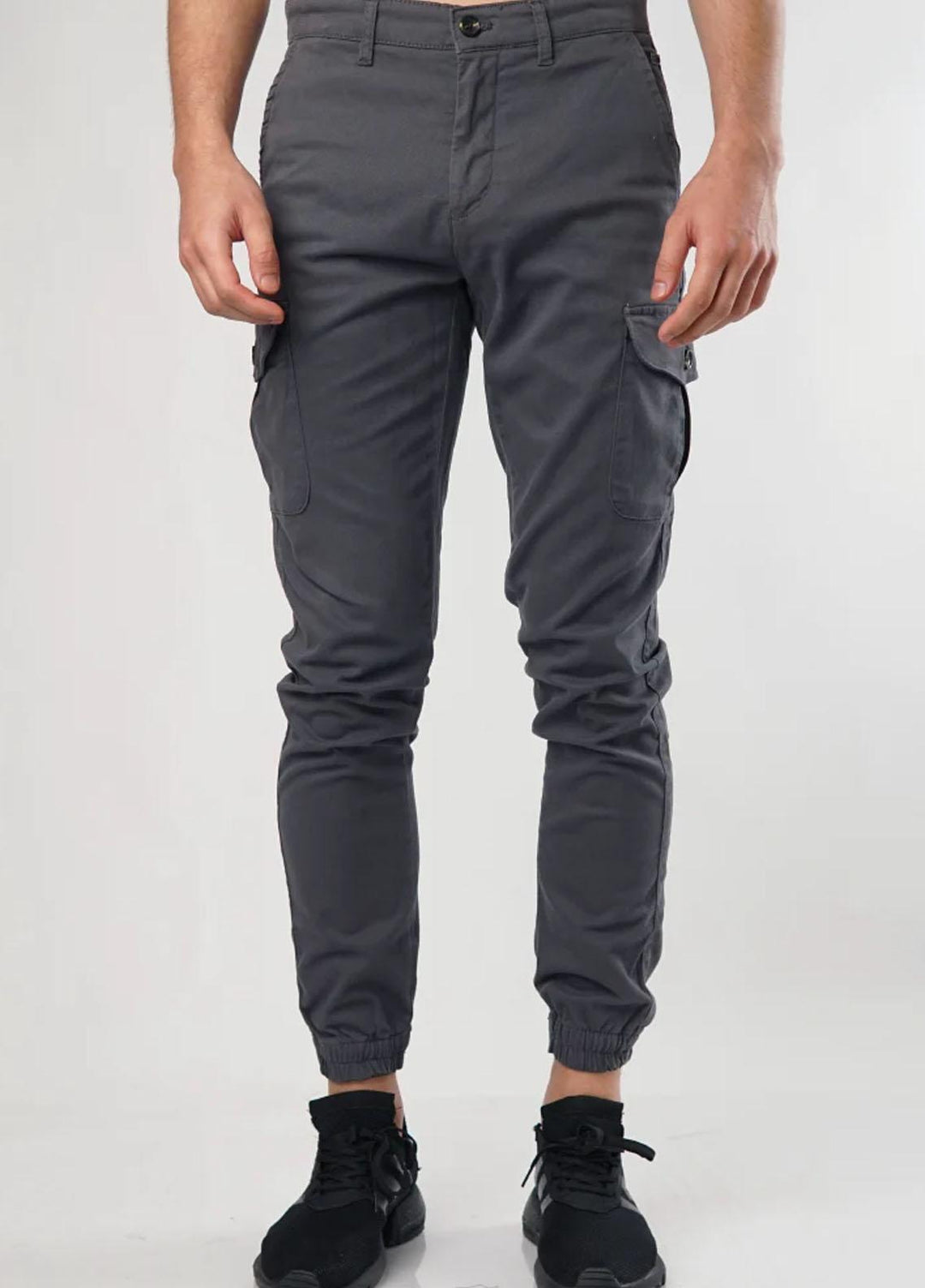 Mendeez   Bottom for Men -  Anthracite Cargo Pants