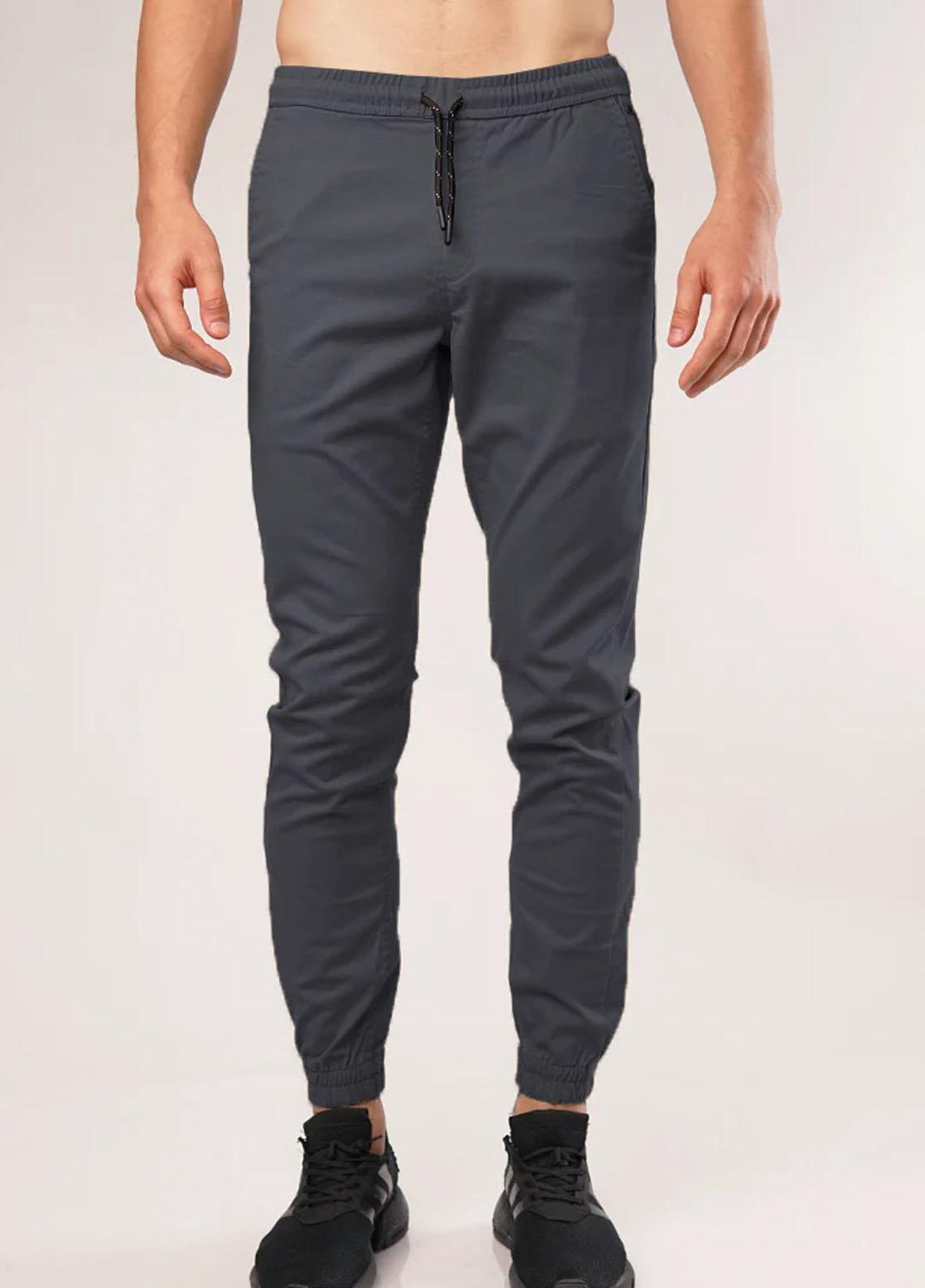 Mendeez   Bottom for Men -  Charcoal Jogger Pant
