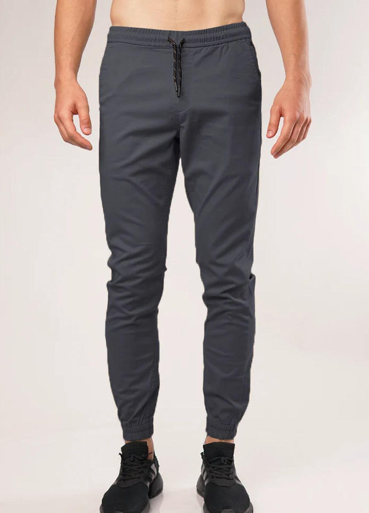 Mendeez   Bottom for Men -  Charcoal Jogger Pant