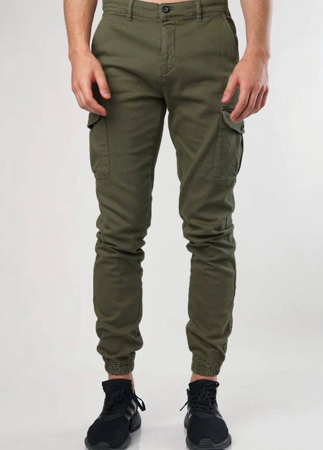 Mendeez   Bottom for Men -  Olive Cargo Pants