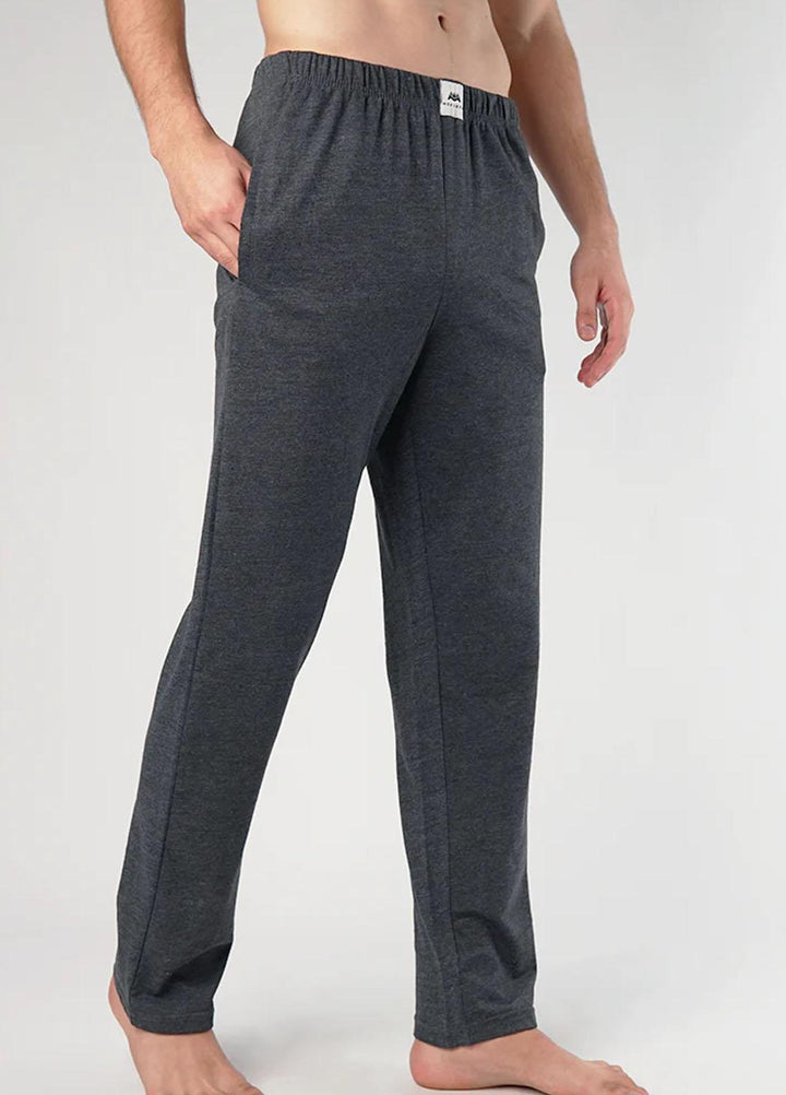 Mendeez   Pajama for Men -  Jersey Pajama Pants Charcoal Grey