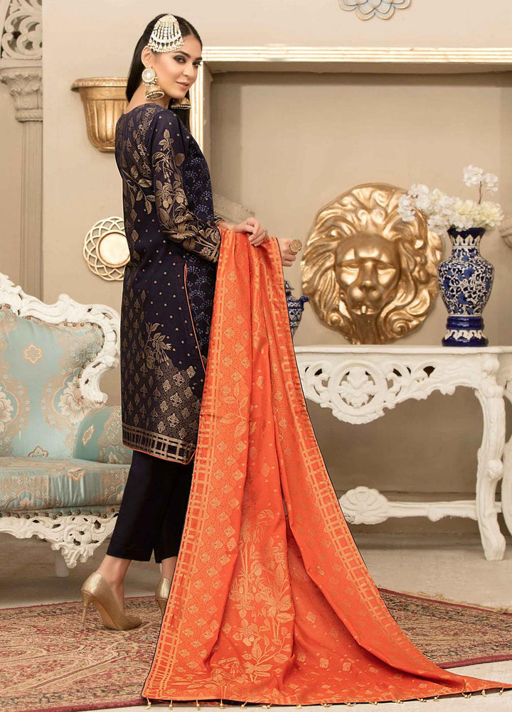 Mentonia by Riaz Arts Embroidered Banarsi Suits Unstitched 3 Piece RA21MB 02 - Summer Collection