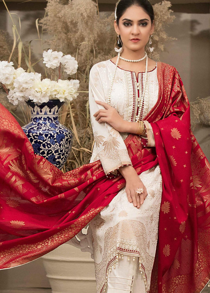 Mentonia by Riaz Arts Embroidered Banarsi Suits Unstitched 3 Piece RA21MB 04 - Summer Collection