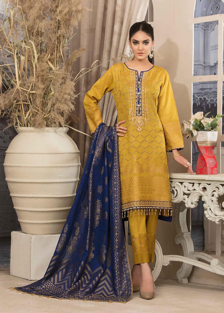 Mentonia by Riaz Arts Embroidered Banarsi Suits Unstitched 3 Piece RA21MB 05 - Summer Collection