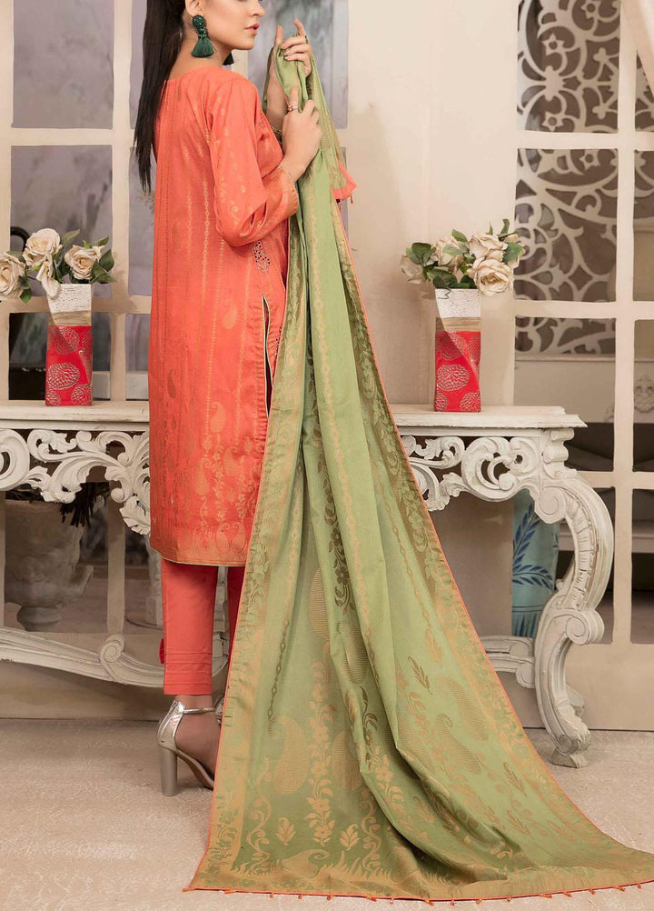 Mentonia by Riaz Arts Embroidered Banarsi Suits Unstitched 3 Piece RA21MB 09 - Summer Collection
