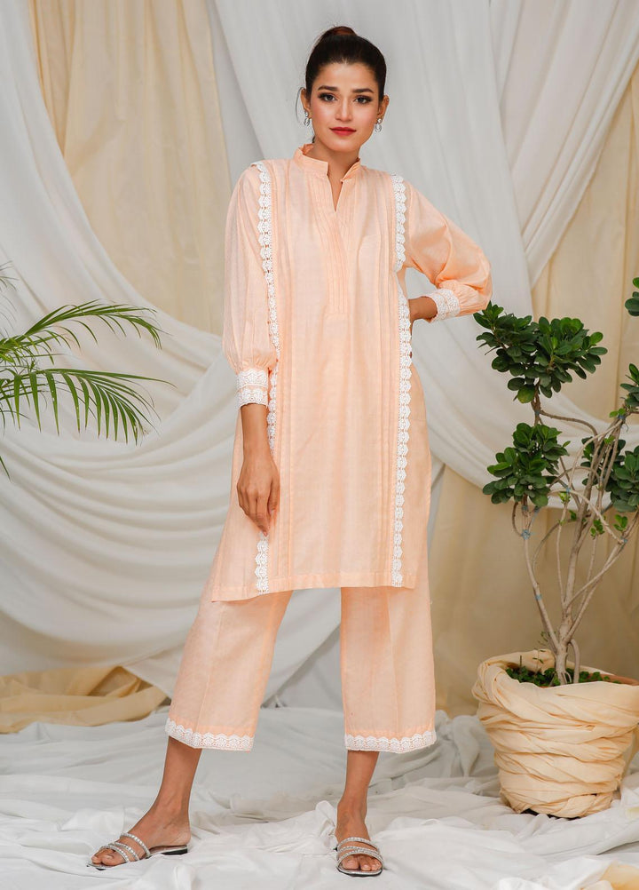 Modest Pret  Jacquard 2 Piece Mira W109-Peach