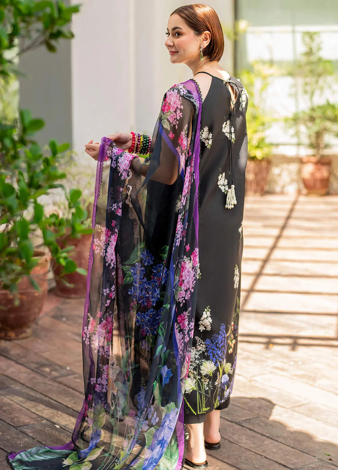 Meraki By Asifa and Nabeel Embroidered Lawn Suits Unstitched 3 Piece AN24M2 MK-14 Surma - Summer Collection