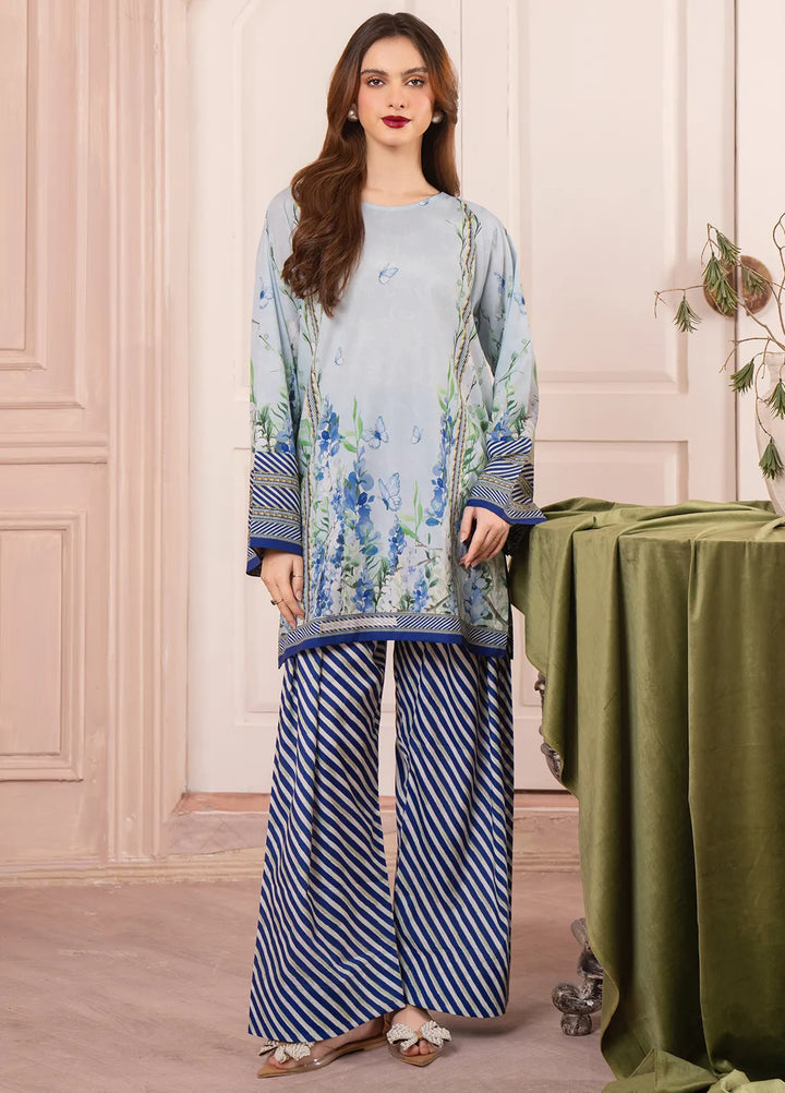 Midnight Baroque by Meerak Pret Printed Grip 2 Piece Suit Lagune