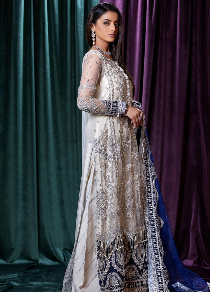 Mijwan By Maryum N Maria Embroidered Net Suits Unstitched 3 Piece MNM23MJ MFD0122 Lea - Festive Collection